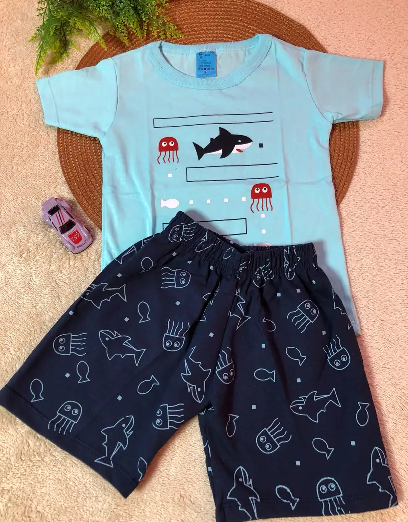Conjunto Infantil Marinho